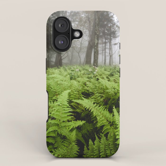 Fern Prairie Nature Forest Photography iPhone Case Gallery Image 1