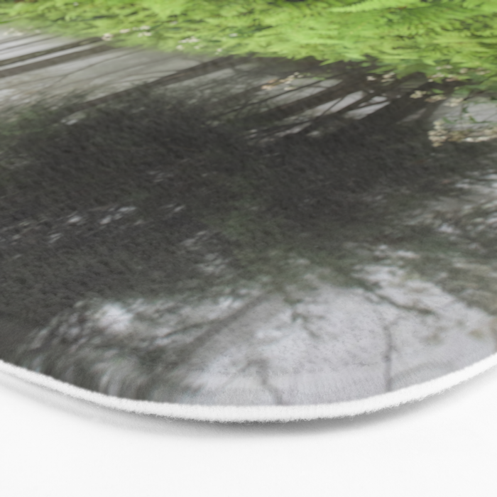 Fern Prairie Nature Forest Photography Bath Mat Gallery Image 3