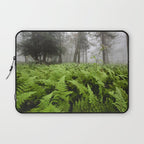 Fern Prairie Nature Forest Photography Laptop Sleeve Gallery Image 1
