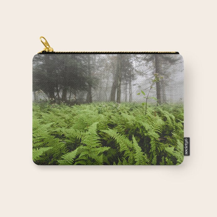 Fern Prairie Nature Forest Photography Carry All Pouch Gallery Image 1