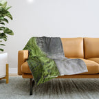 Fern Prairie Nature Forest Photography Throw Blanket Gallery Image 1