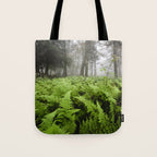 Fern Prairie Nature Forest Photography Tote Bag Gallery Image 1