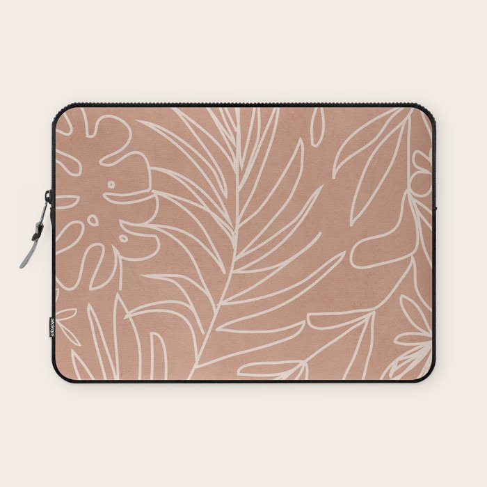 Engraved Tropical Line Laptop Sleeve Gallery Image 1