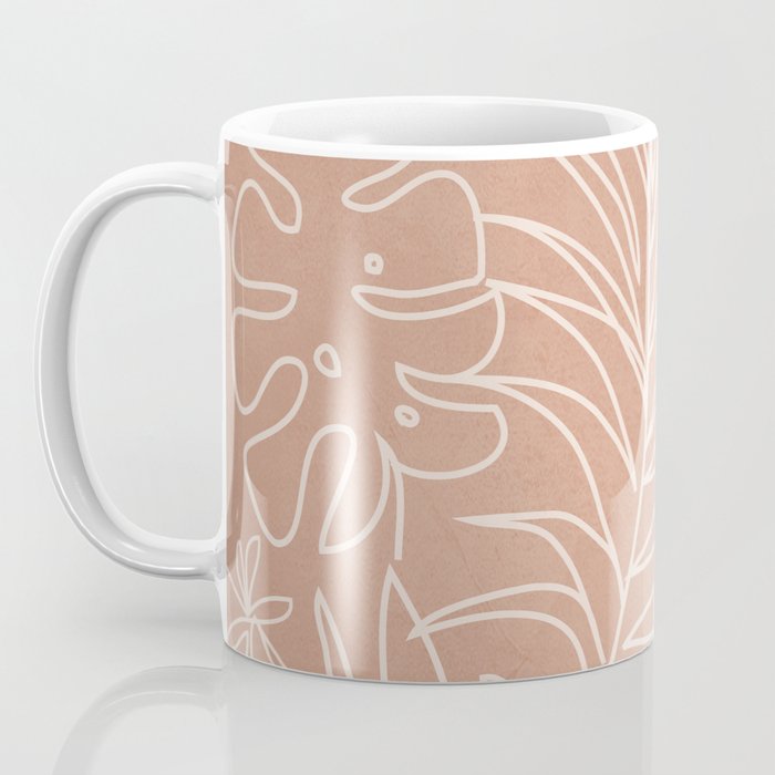 Engraved Tropical Line Coffee Mug Gallery Image 3