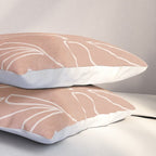Engraved Tropical Line Pillow Sham Gallery Image 3