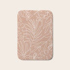 Engraved Tropical Line Bath Mat Gallery Image 1