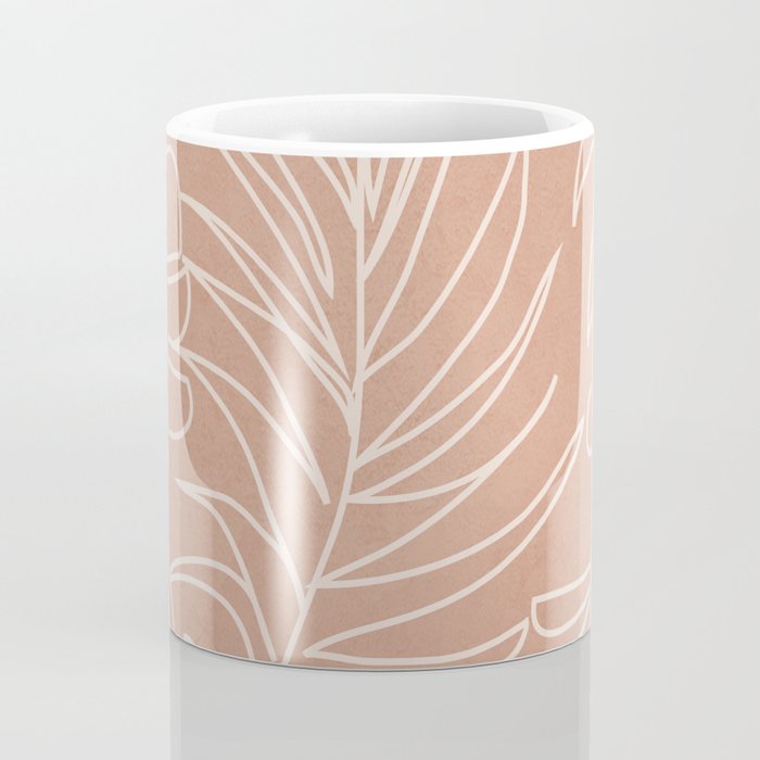 Engraved Tropical Line Coffee Mug Gallery Image 4