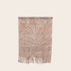 Engraved Tropical Line Wall Hanging Gallery Image 1