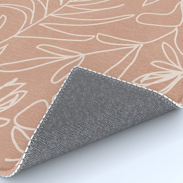Engraved Tropical Line Rug Gallery Image 4