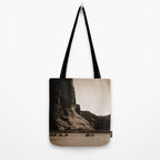 Canyon de Chelly - Chinle, Arizona - Navajo Indians on Horseback by Edward Curtis Tote Bag Gallery Image 2