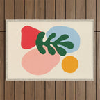 Wildlife | Cutouts by Henri Matisse Outdoor Rug Gallery Image 1