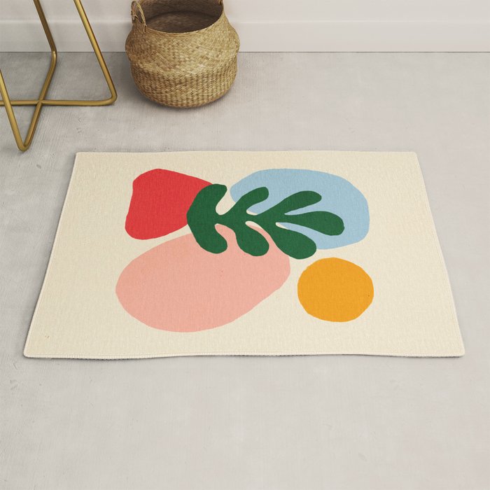 Wildlife | Cutouts by Henri Matisse Rug Gallery Image 1