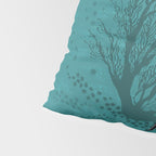 Vampire Mermaid on Aqua Pillow Sham Gallery Image 4