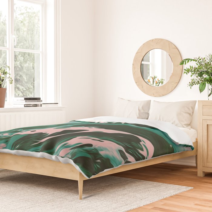 MEET ME IN THE WOODS Duvet Cover Gallery Image 2