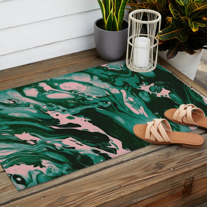 MEET ME IN THE WOODS Outdoor Rug Gallery Image 2
