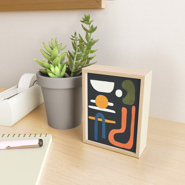 Abstract Colorful Setting 3 Mini Art Print Gallery Image 2