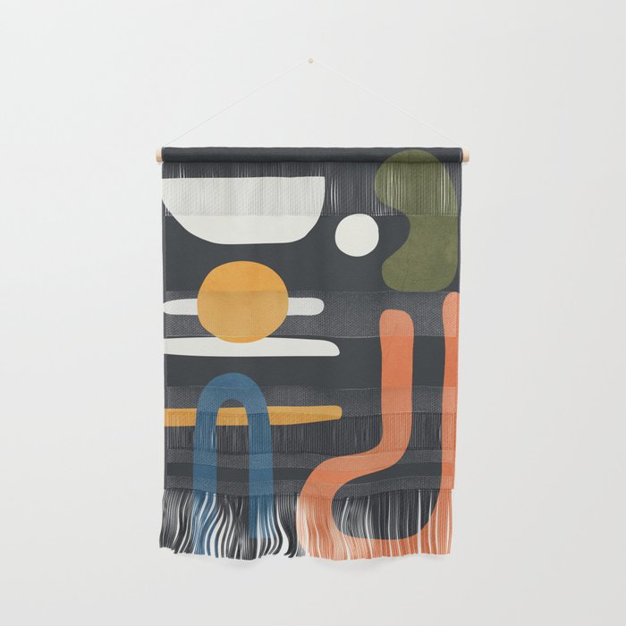 Abstract Colorful Setting 3 Wall Hanging Gallery Image 1