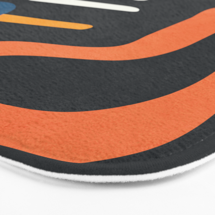 Abstract Colorful Setting 3 Bath Mat Gallery Image 3