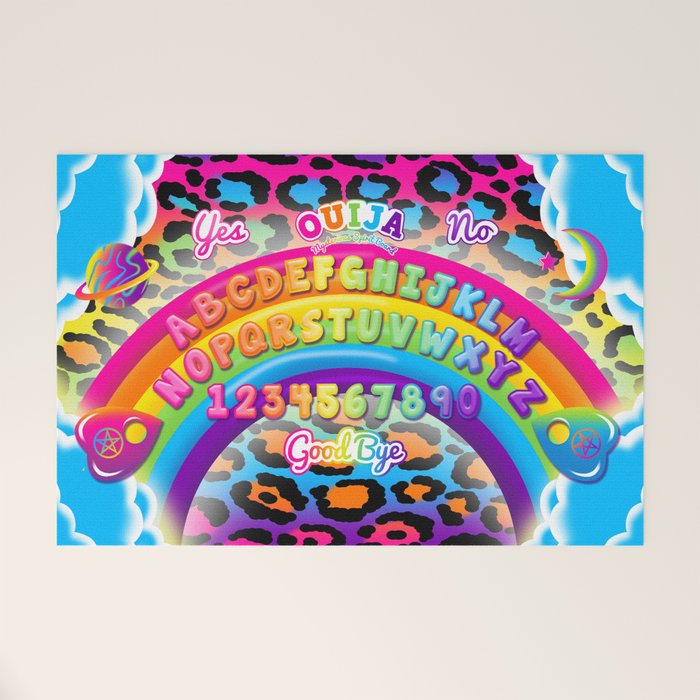 1997 Neon Rainbow Spirit Board Welcome Mat Gallery Image 1