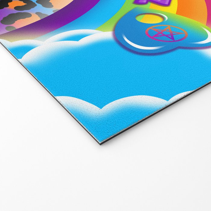 1997 Neon Rainbow Spirit Board Welcome Mat Gallery Image 2