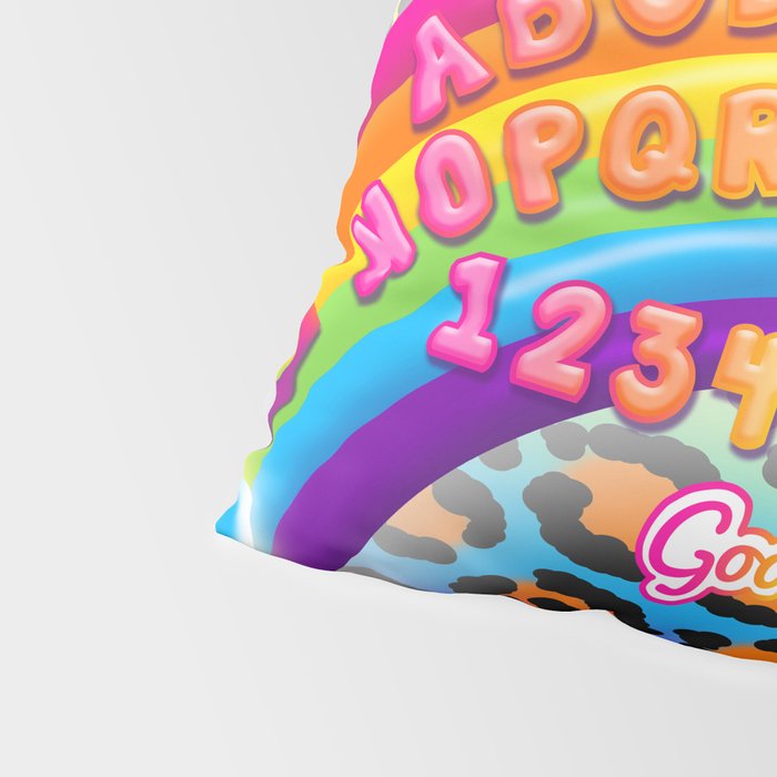 1997 Neon Rainbow Spirit Board Pillow Sham Gallery Image 4