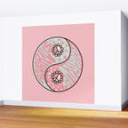 Aquarius Yin Yang Wall Mural Gallery Image 2