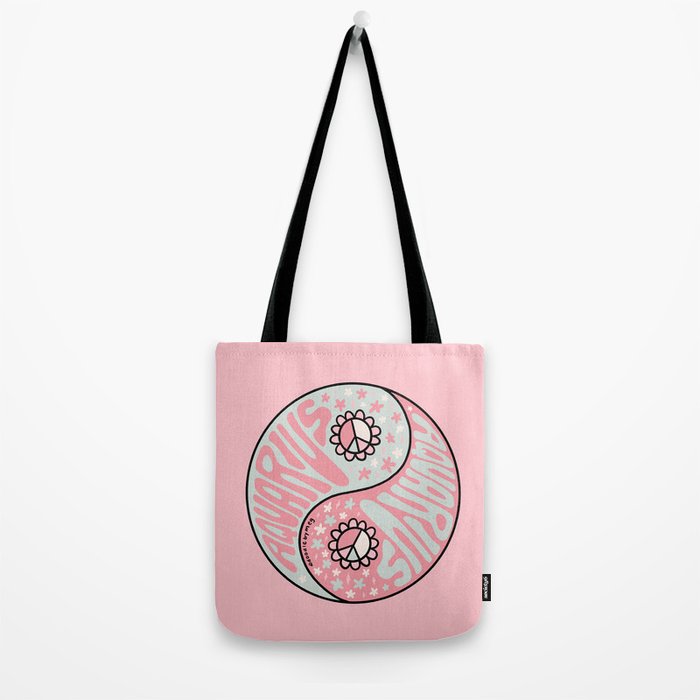 Aquarius Yin Yang Tote Bag Gallery Image 2