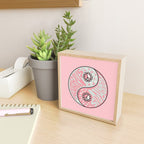 Aquarius Yin Yang Mini Art Print Gallery Image 2
