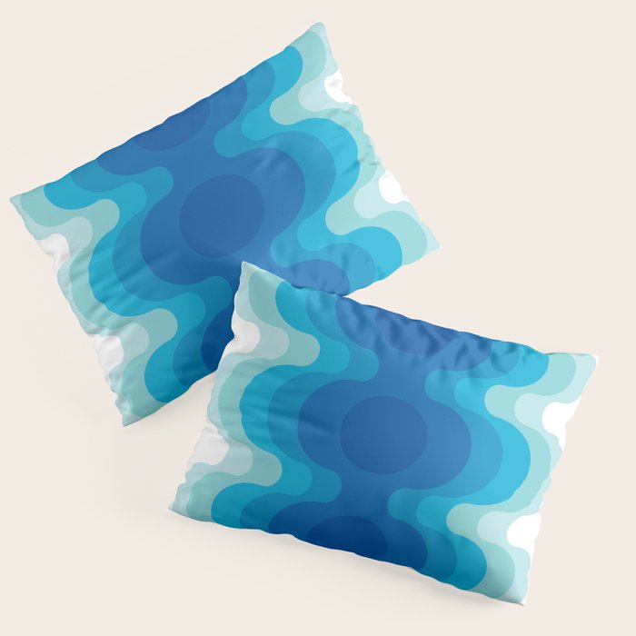 Ocean Echo In Pillow Sham Gallery Image 1