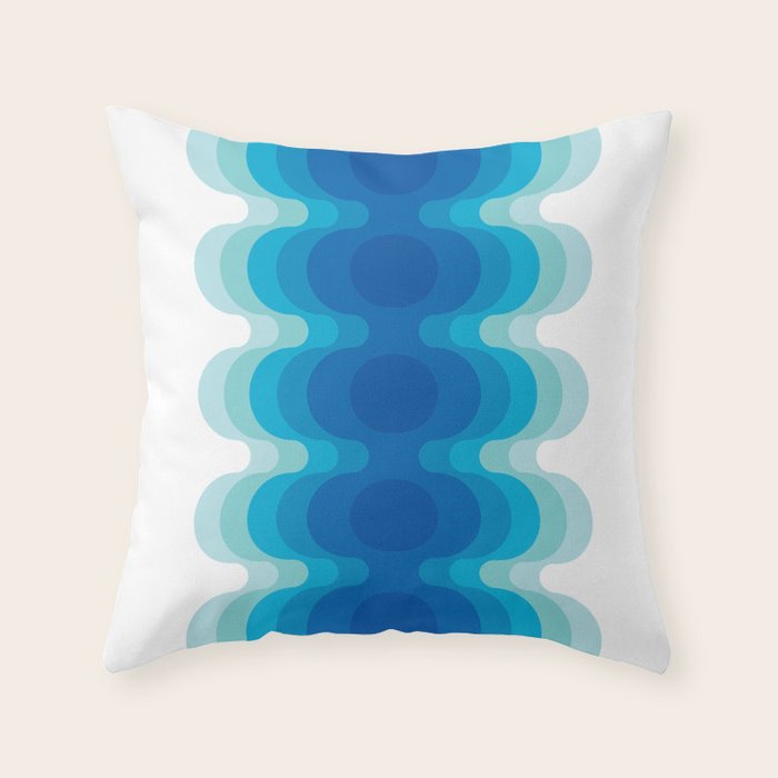 Ocean Echo In Throw Pillow Gallery Image 1