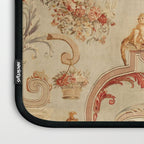 Antique 18th Century Romantic Floral French Aubusson Tapestry Laptop Sleeve Gallery Image 3