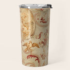 Antique 18th Century Romantic Floral French Aubusson Tapestry Travel Mug Gallery Image 2