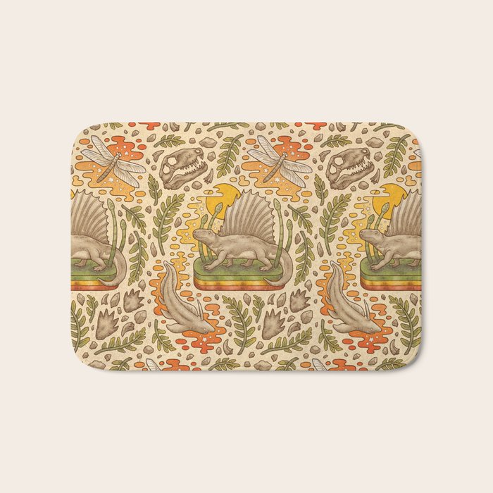 Daydream Dimetrodon Bath Mat Gallery Image 1