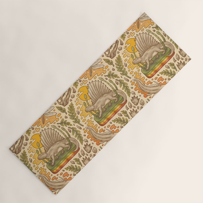 Daydream Dimetrodon Yoga Mat Gallery Image 1