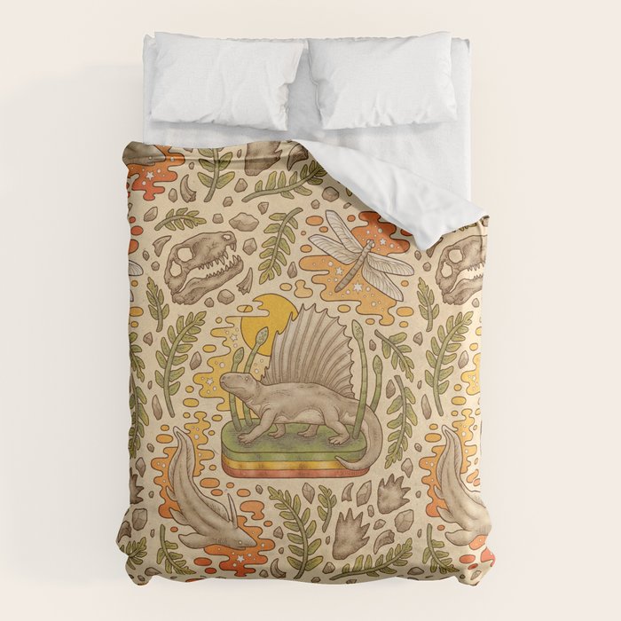 Daydream Dimetrodon Duvet Cover Gallery Image 6