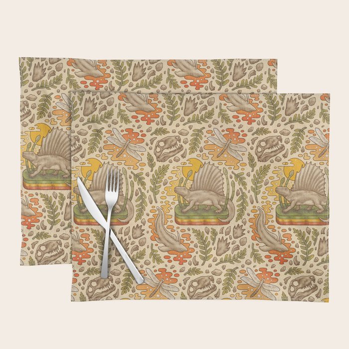 Daydream Dimetrodon Placemat Gallery Image 1