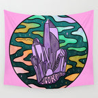 Scorpio Crystal Wall Tapestry Gallery Image 4