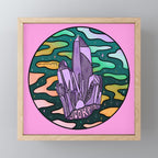 Scorpio Crystal Mini Art Print Gallery Image 1