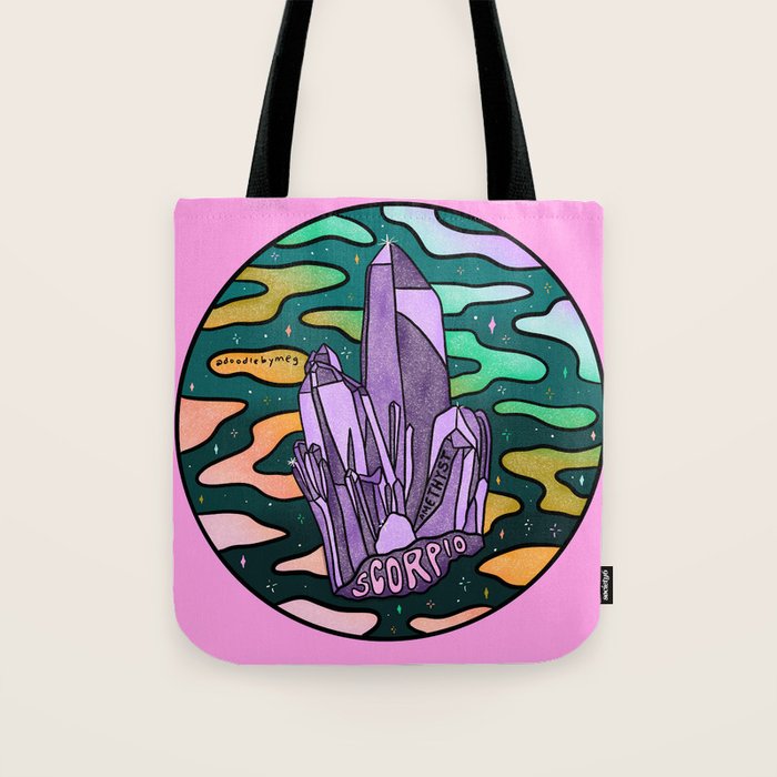 Scorpio Crystal Tote Bag Gallery Image 1