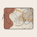 Developed Faces 01 Laptop Sleeve Gallery Image 1
