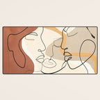 Developed Faces 01 Desk Mat Gallery Image 3