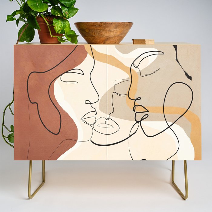 Developed Faces 01 Credenza Gallery Image 1