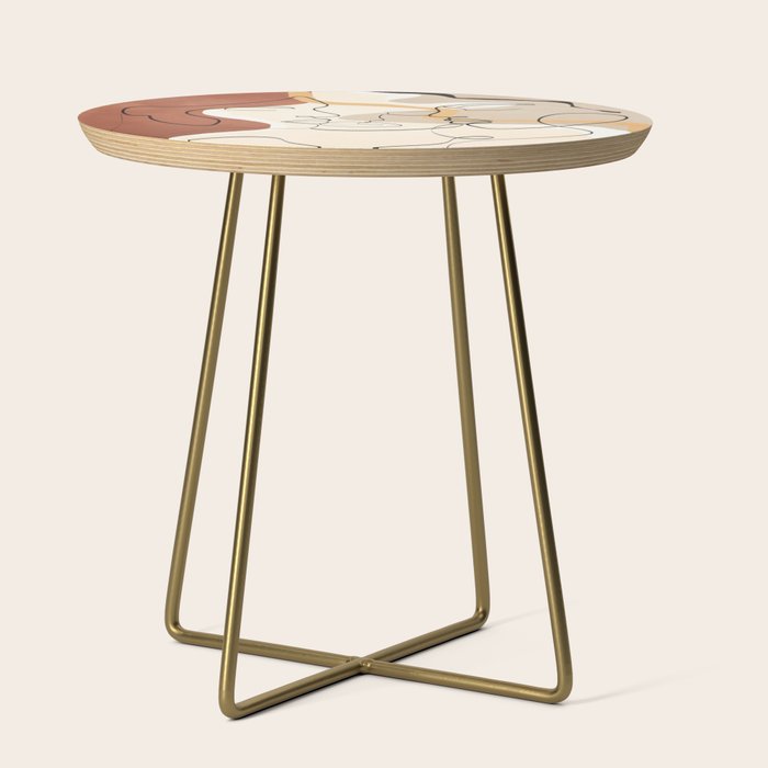 Developed Faces 01 Side Table Gallery Image 1