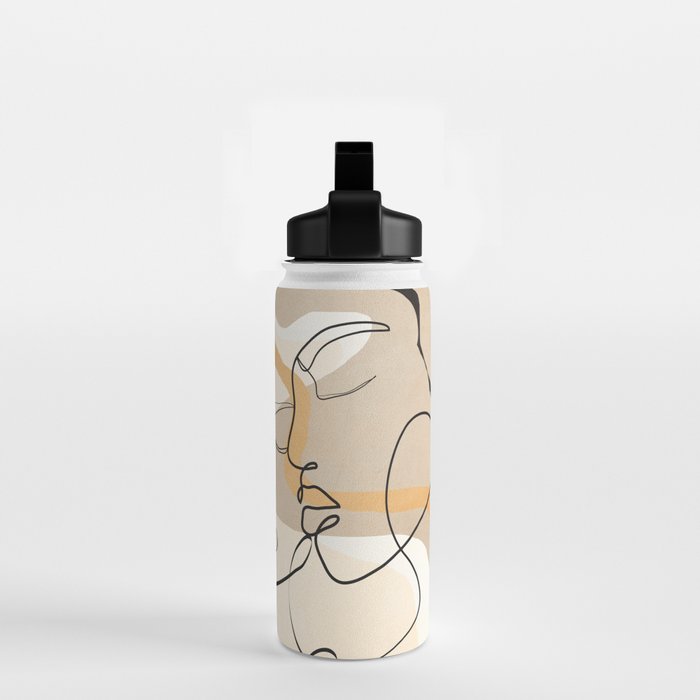 Developed Faces 01 Water Bottle Gallery Image 2