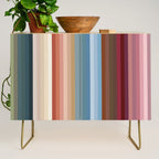 Multicolor Boho Stripes Credenza Gallery Image 1