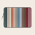 Multicolor Boho Stripes Laptop Sleeve Gallery Image 1