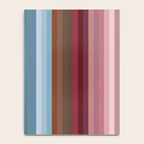 Multicolor Boho Stripes Notebook Gallery Image 4