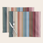 Multicolor Boho Stripes Placemat Gallery Image 1