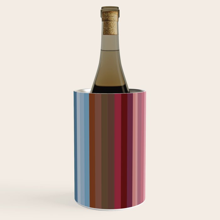 Multicolor Boho Stripes Wine Chiller Gallery Image 3
