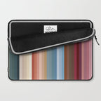 Multicolor Boho Stripes Laptop Sleeve Gallery Image 2
